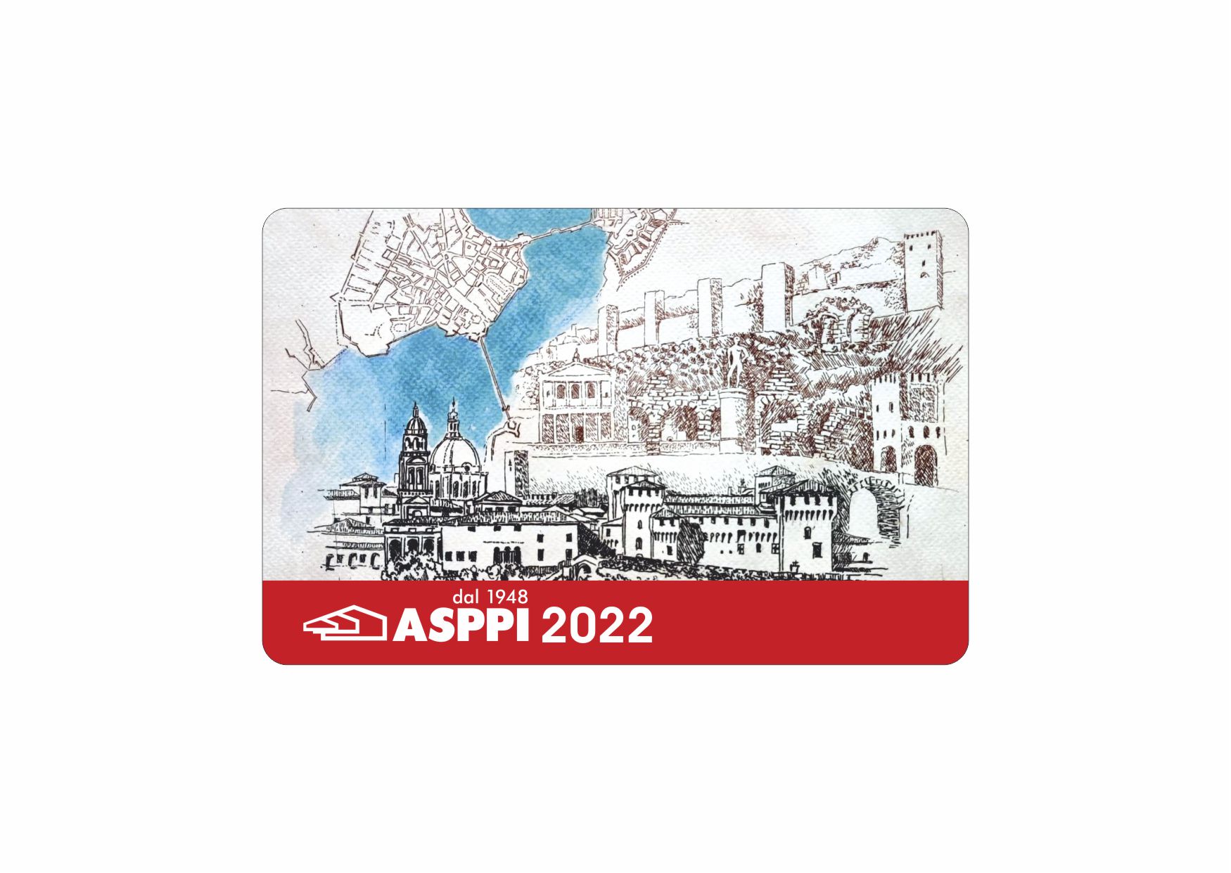 La tessera ASPPI 2022 – Marcello Trabucco “un quadro per l’ASPPI”